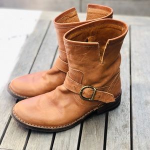 Fiorentini & Baker Caramel Colored Motto Boots